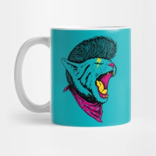 Mohawk Kitty Mug